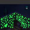 109 Pcs Fluorescent Stickers, Mixed Small Glowing at Night Star, Moon and Meteor Dark Wall Stickers for Decoration for Home, Also Best Gifts for Birthday and Festival (109) view 3