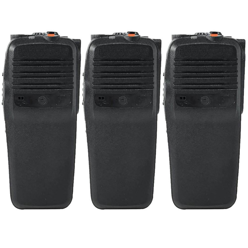 3Pack PMLN4922 XPR6350 Black Housing Case Front Cover Compatible with Radio XPR6350
