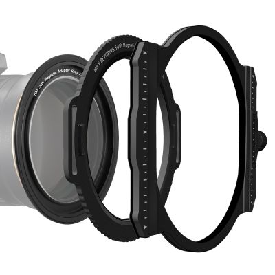 H&Y Swift Camera Lens Filter Sets Swift Basic Lens Filter Accessories Kit 82mm 86mm 95mm Variable Magnetic Adapter Ring, Bridge Ring, 100mm Lens Filter Holder