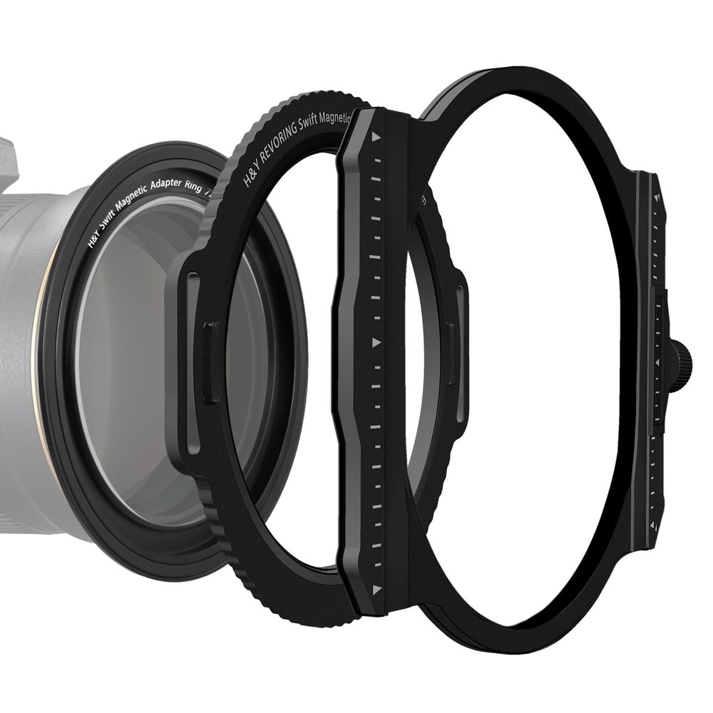H&Y Swift Camera Lens Filter Sets Swift Basic Lens Filter Accessories Kit 82mm 86mm 95mm Variable Magnetic Adapter Ring, Bridge Ring, 100mm Lens Filter Holder