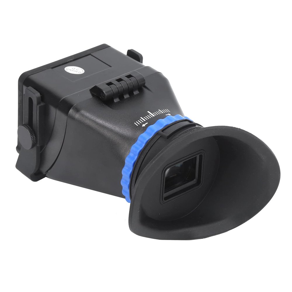 Camera Viewfinder, Black 3X Amplification Factor Camera Screen Viewfinder for Camera Camcorder with 3in/3.2in Screen SLR Viewfinder for LCD Screen SLR Cameras Mirrorless Cameras