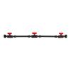 Articulating Magic Arm Two Section 22 Inch, Adjustable Articulating Friction Magic Arm with 1/4in Screw Double Ball Head, Multi Angle Extension Rod for Phone Camera Mic Compatible with DSLR view 4