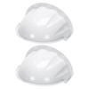 OSALADI 2pcs Outdoor Security Rain Covers Protective Covers for Use Easy to Install Enhanced for Your view 1