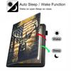 ERWYTYIOI Case for All-New Amazon Kindle Fire 7 Tablet (7 Inch, 12th Generation, 2022 Release), Slim PU Leather Stand Cover with Card Slot & Auto Wake/Sleep, American Flag Jungle Deer view 3