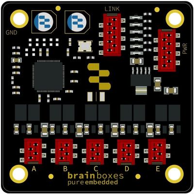 Brainboxes Pure Embedded 10/100 5 Port Industrial Ethernet Switch