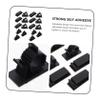 HOMSFOU 72pcs Adjustable Wire Organizers Adhesive Cable Clips Cord Organizers Wire Management Clips Electric Cord Holder Holders for view 3
