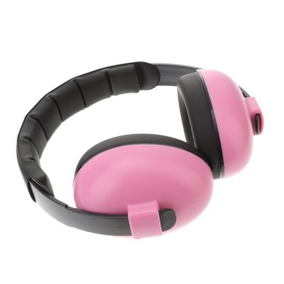 ifundom Noise Reduction Earmuffs Ear Protection Headphones for Boy Girl Comfortable Noise Cancelling Earmuffs for Toddlers Pink Color for Sleep Travel and Events