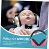 ifundom Noise Reduction Earmuffs Ear Protection Headphones for Boy Girl Comfortable Noise Cancelling Earmuffs for Toddlers Pink Color for Sleep Travel and Events view 3