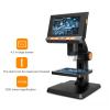 XHTLLO Digital Microscope, 1000X High Definition Precise Focusing LCD Digital Microscope, Biological Microscope with Adjustment Stand LED Light view 3