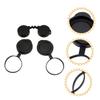 HOMSFOU 3sets Rubber Objective Lens Caps for Binoculars Easy to Install and for Optical Lenses Compatible Models and Safe Material view 2