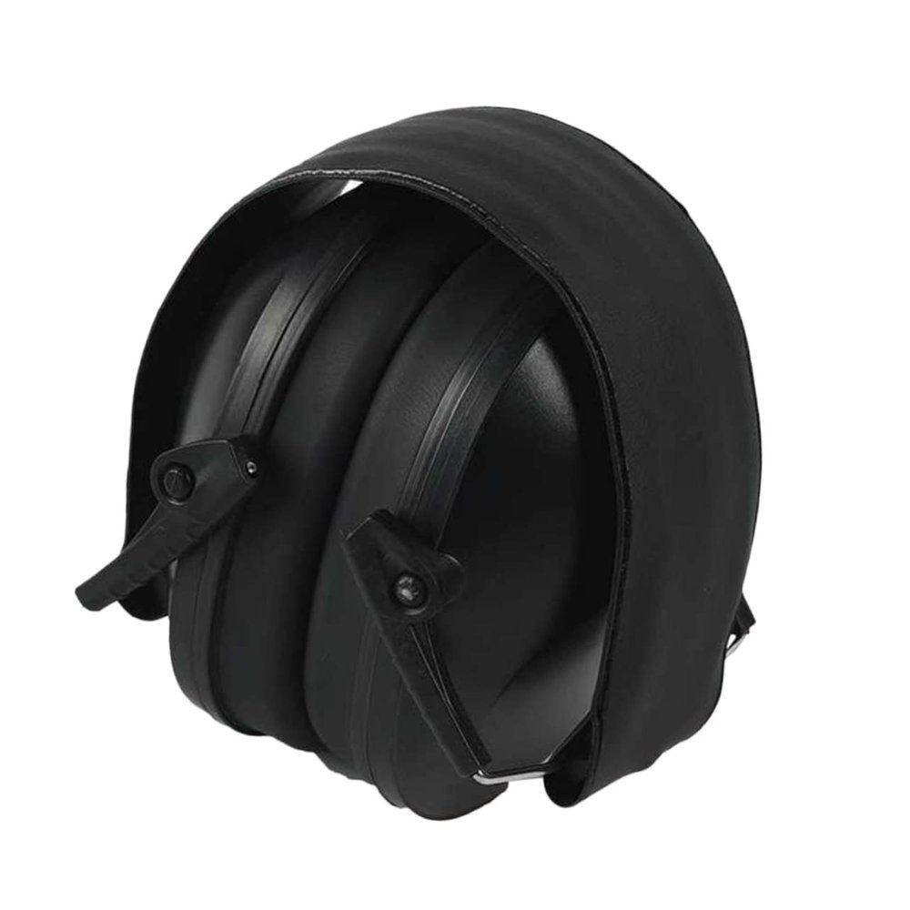 Abaodam Noise Blocking Ear Cover Boy Girl Hearing Protection Earmuff for Sleep Travel and Study Boys and Girls Soundproof Ear Muffs Black