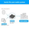 2.1 Channel Bluetooth Power Amplifier Board with Subwoofer, Name and Set Password, DC1224V Audio Power Amplifier Module for DIY Electronic Kit Car Store Home Theater view 3
