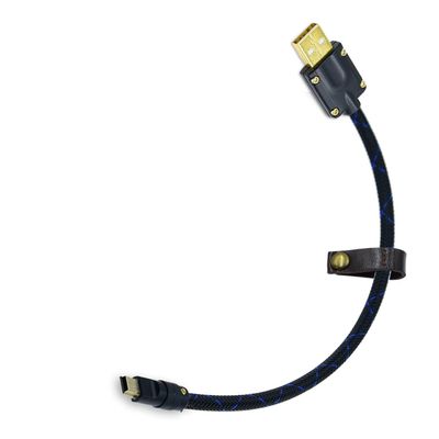 Arklove USB Audio Cable 2R2 dac DSD Cable Audiophile USB a to USB mini b 2.0 midi Type miniusb Wire for Headphone Amplifier amp dac Sound Card Sound with pc 3ft