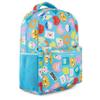 Adventure Time Classic Cartoon Backpack: Fin and Jake Allover Print Backpack by Cartoon Network - Light Blue view 1