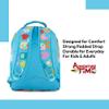 Adventure Time Classic Cartoon Backpack: Fin and Jake Allover Print Backpack by Cartoon Network - Light Blue view 3