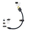 Arklove USB Audio Cable 2R2 dac DSD Cable Audiophile USB a to USB mini b 2.0 midi Type miniusb Wire for Headphone Amplifier amp dac Sound Card Sound with pc 4ft view 2
