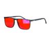 SHINU Blue Light Blocking Glasses Men Red Lenses Eliminate Eye Strain Bluelight Computer Glasses SH078PFJ (C5,2 pairs) view 1
