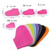 KICHOUSE Yellow Rainproof Shoe Covers Silicone Slip Protector for Men Women Thicken Rainshoes Cover for Hiking Climbing Fishing view 4