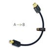 Arklove USB Audio Cable 2R2 dac DSD Cable Audiophile USB a to USB Micro b 2.0 midi Type microusb Wire for Headphone Amplifier amp dac Sound Card Sound with pc 1ft view 3