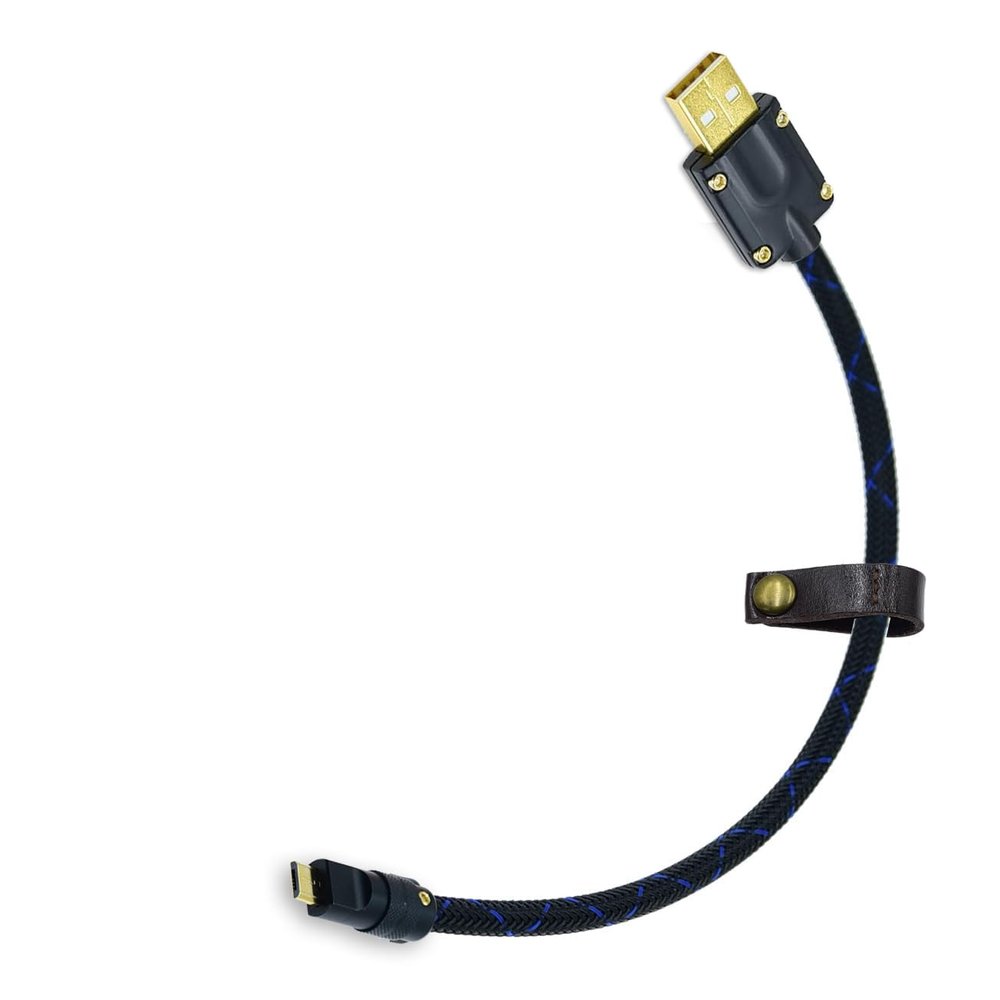 Arklove USB Audio Cable 2R2 dac DSD Cable Audiophile USB a to USB Micro b 2.0 midi Type microusb Wire for Headphone Amplifier amp dac Sound Card Sound with pc 1.5ft