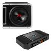 Alpine R2-SB10V 10-inch R-Series Halo Preloaded Subwoofer Enclosure with ProLink w/ R2-A75M Bundle view 1