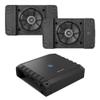 Alpine S2-A60M S-Series Class-D Amp & (2) SS-SB12 Single 12 S-Series Shallow Preloaded Subwoofer Enclosure view 1