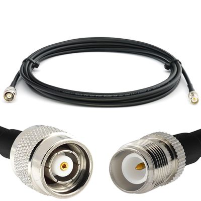 RANGEFUL RP-TNC Male to RP-TNC Female Extension Cable 10m / 32.8ft Jumper Low Loss RG58 Coax RF Coaxial (RP TNC Reverse Polarity TNC)