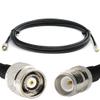 RANGEFUL RP-TNC Male to RP-TNC Female Extension Cable 10m / 32.8ft Jumper Low Loss RG58 Coax RF Coaxial (RP TNC  Reverse Polarity TNC) view 1