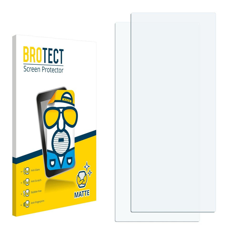 brotect 2-Pack Screen Protector Anti-Glare for MUZXQII D16 (64GB) Screen Protector Matte, Anti-Fingerprint Protection Film