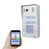 GBF Smart Full IP Video Door Station/Smart Video Intercom System for 2 Unit Apartment (GBF-PL963PM2U-POE)- 1080P Camera, Built in POE, Control Two Locks remotely view 1