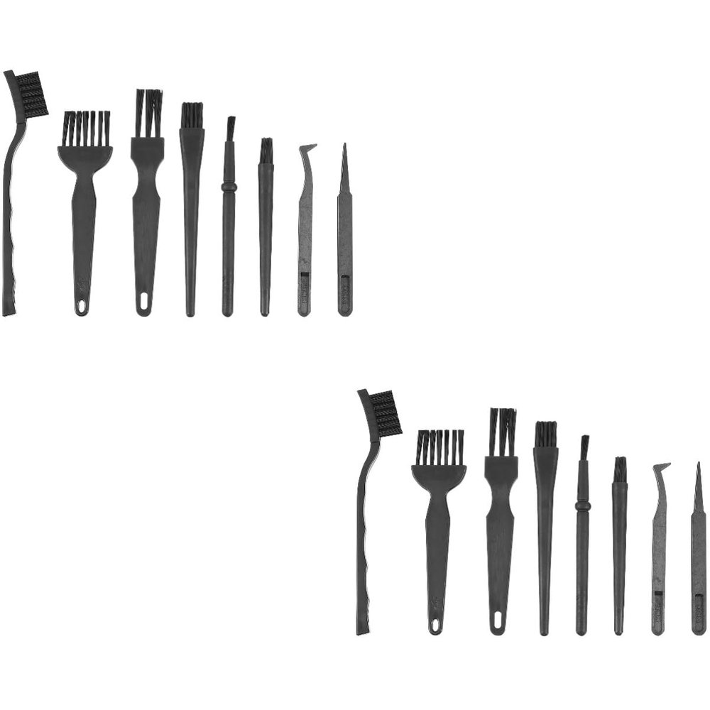 DirectNine Basics 16pcs Mechanical Keyboard Cleaning Kit Circuit Board Cleaner Keyboard Cleaning Brush Dust Remover