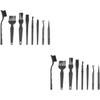 DirectNine Basics 16pcs Mechanical Keyboard Cleaning Kit Circuit Board Cleaner Keyboard Cleaning Brush Dust Remover view 1