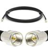RANGEFUL FME Male to FME Male Extension Cable 20m / 65.6ft Jumper Loss Coax Cable RG58 Extension Lead Black FME Male to Male Coaxial 50ohm view 1