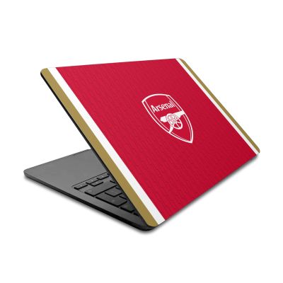 Head Case Designs Officially Licensed Arsenal FC Home 2023/24 Crest Kit Vinyl Sticker Skin Decal Cover Compatible with MacBook Air 13.6" A2681 (2022)