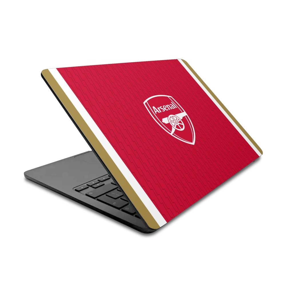 Head Case Designs Officially Licensed Arsenal FC Home 2023/24 Crest Kit Vinyl Sticker Skin Decal Cover Compatible with MacBook Air 13.6" A2681 (2022)