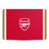 Head Case Designs Officially Licensed Arsenal FC Home 2023/24 Crest Kit Vinyl Sticker Skin Decal Cover Compatible with MacBook Air 13.6" A2681 (2022) view 2
