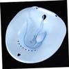 Gatuida Toilet Bowl Bidet for Women Blue Sitz Bath Wash Basin with Cleaner for Pregnant Women and Elderly Durable Design Fits Standard Toilet Seats view 2