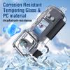 Waterproof Housing Case for DJI Osmo Pocket 3, Touchscreen Underwater Diving Protective Shell Waterproof up to 50m/164/ft with Helmet Bracket & 1/4 Bracket Accessories view 3
