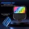 Portable RGB Video Light with 70 LED's, Compatible with Nikon D3400, Adjustable Color Temperature, and Long-Lasting Rechargeable Battery view 3