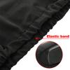 CHIUEAST Outdoor Speaker Cover Anti Dust Proof for Boombox Wireless Speaker, Black, Cloth + Spandex Blend, Water Resistant, Elastic Band view 3