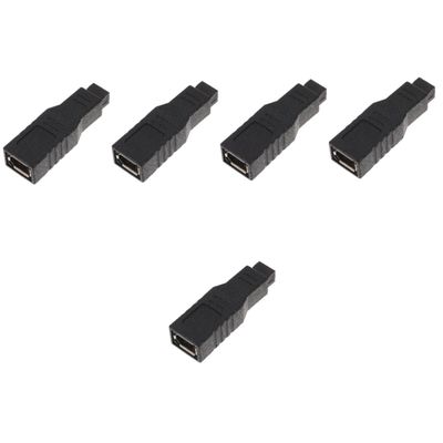OSALADI 5pcs Data Transfer Adapter Cable Pin Female Pin Male for Fast Data Transfer Accessory for Older Devices Easy to Use Adapter Cable for