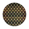1 Mousepad with Non-Slip Rubber Base 8" Round Mouse-Mat with Stitched Edge Geometric Gaming Mousepad for Wireless Mouses Computer Laptop Home Office Desk Pad view 1
