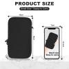 XBERSTAR Case for Texas Instruments TI-84 TI-83 Plus CE Graphing Calculators and More - Soft Diving Suit Material Travel Carrying Shockproof Storage Bag (Gray) (Black) view 4
