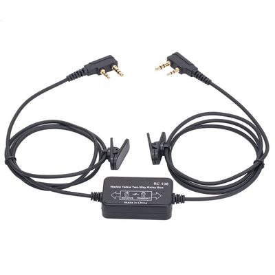 Jesscasday Two-Way Walkie Talkie Repeater Box for UV-5R BF-888S GT-3 TYT- Wouxun for Radio RC-108 Two Way Walkie Talkie Repeater Box Handheld Radio