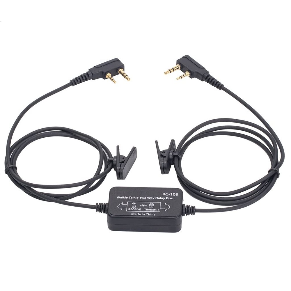 Jesscasday Two-Way Walkie Talkie Repeater Box for UV-5R BF-888S GT-3 TYT- Wouxun for Radio RC-108 Two Way Walkie Talkie Repeater Box Handheld Radio