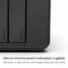 TERRAMASTER D4-320 External Hard Drive Enclosure - 4bay USB 3.2 Gen2 10Gbps Type-C USB Storage Hot Swappable Plug and Play (Diskless) view 2