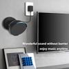AZURAOKEY 2Pack Stand for Echo Pop, Wall Mount Holder for Echo Pop with Cable Management Shelf for Space-Saving and Easy Access - Perfect Bracket Shelf Accessories for Echo Pop Smart Speaker view 2