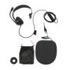 Gavigain Call Center Noise Cancelling Corded Headset,Professional Single Ear Telephone Headset,Noise Canceling Single Ear Customer Service Headset for Call Center Business Office(USB Port) view 1
