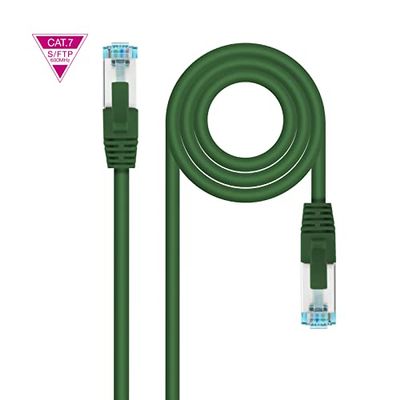 Monkey Ladder Cat.7 Network Cable 600MHZ LSZH SFTP PIMF AWG26, Green, 0.5 m