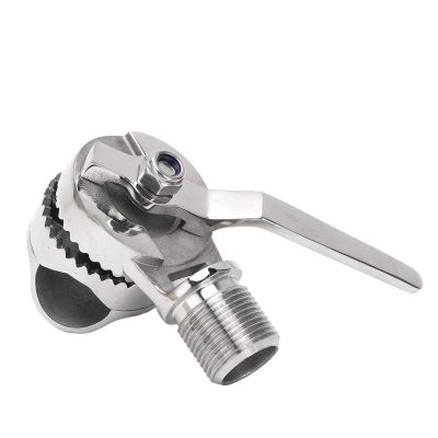 Cryfokt Marine Antenna Mount, Multifunctional Adjustable Ratchet Base Mount, 1 Inch Thread, for 7/8 to 1 Inch Rail for RVs, Cryfokt8ga1oq60gd